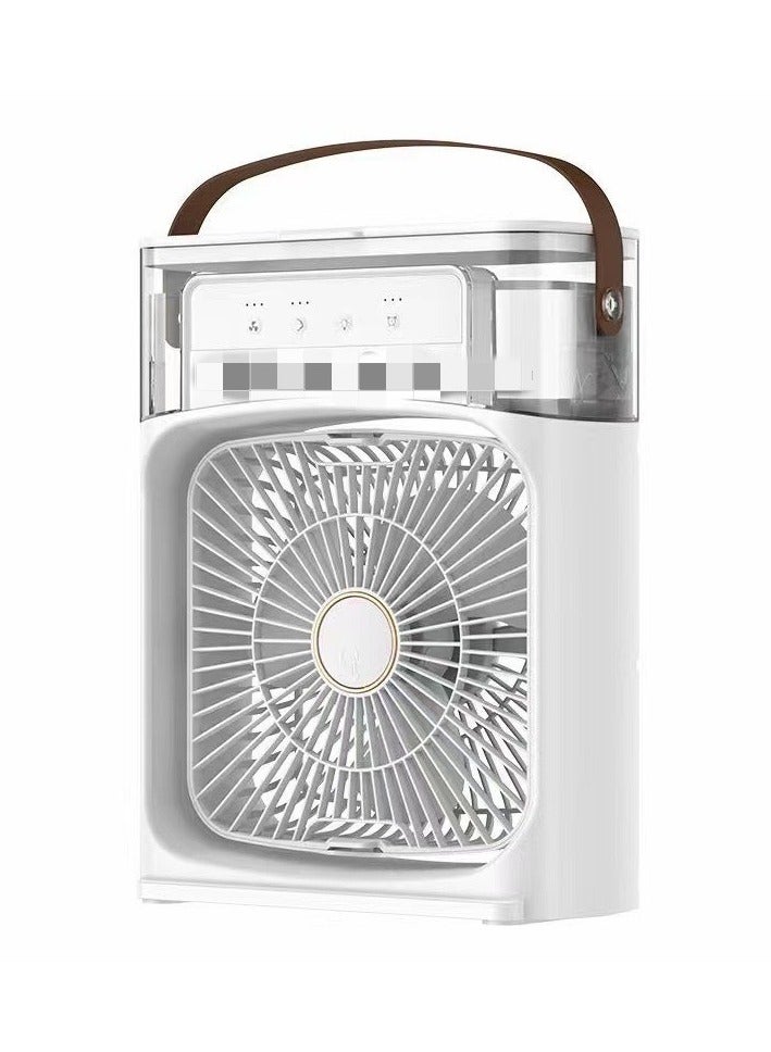 General Portable Air Conditioners,Mini Evaporative Cooler,350ml 700ml Cooler 3 Speeds,USB Personal Conditioner with 7 LED Light，1-3H Timer AC Cooling Fan for car Home Office Room  - Image 3