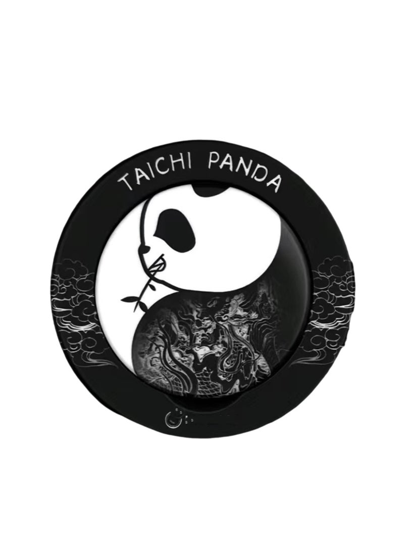 Generic - Tai Chi Panda Magnetic Compatible Phone Grip Holder, Phone Grip Holder With Silicone Finger Strap, Compatible With Wireless Charging - Image 1