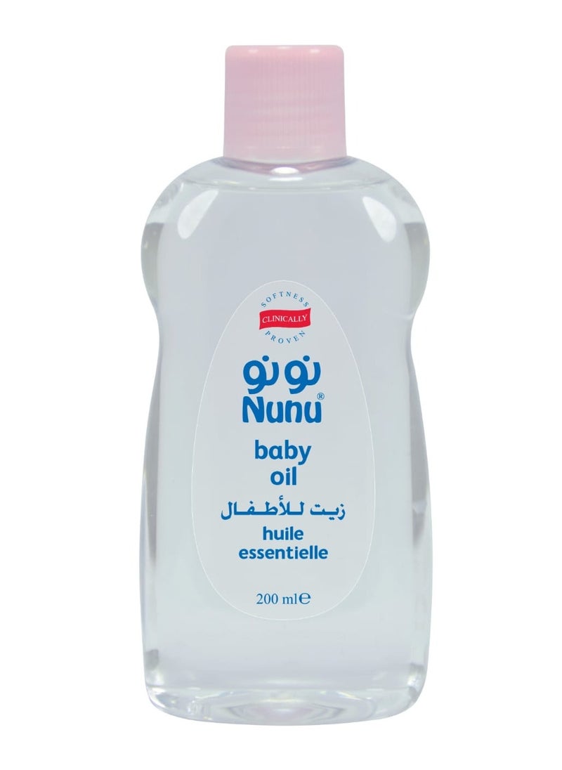 Nunu Nunu Baby Oil 200ml 