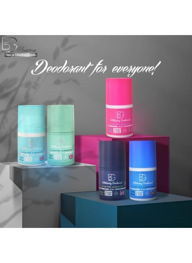 BG Deodorant Men Aroura Intense – Long-Lasting Freshness & Odor Protection – Gentle on Skin – Roll-On Deodorant – Daily Body Care – 50ml - Image 3