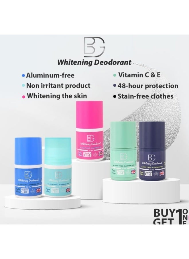 BG Deodorant Men Aroura Intense – Long-Lasting Freshness & Odor Protection – Gentle on Skin – Roll-On Deodorant – Daily Body Care – 50ml - Image 4