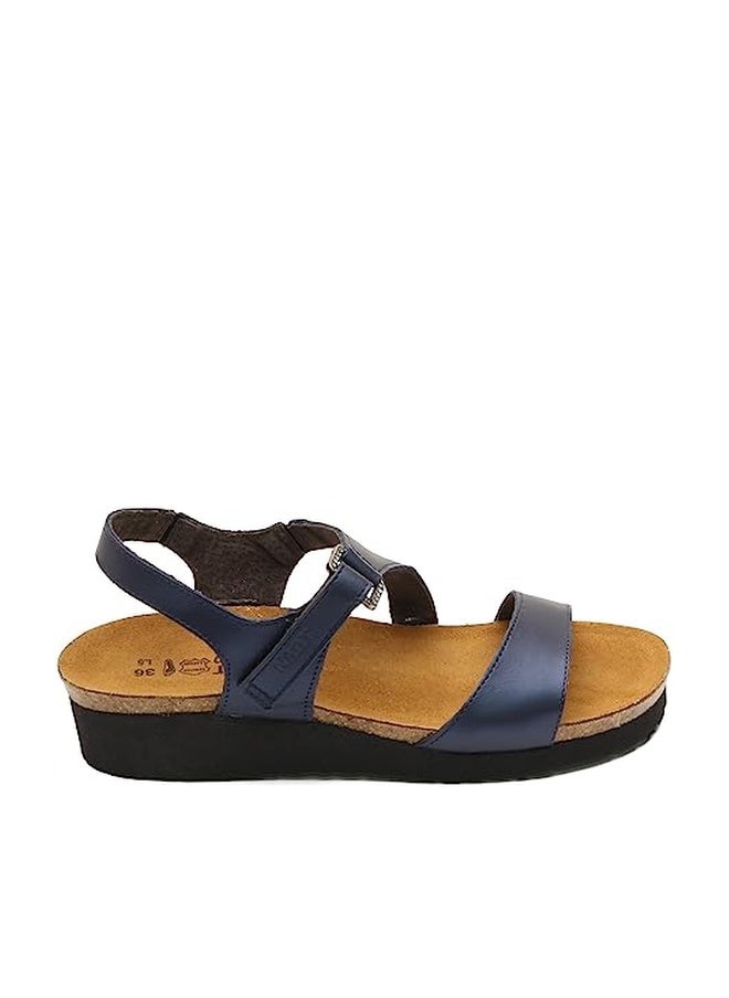 NAOT Footwear Women's Pamela Sandal Polar Sea Lthr 12-12.5 N US - Image 1