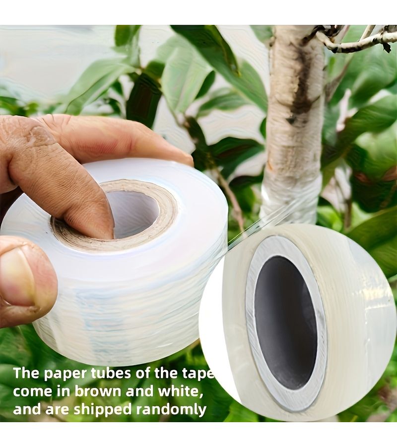 1 Roll Transparent Gardening Self Adhesive Tape 4cm X 5000cm For Plant Transplanting Suturing Care Binding And Winding - Image 5