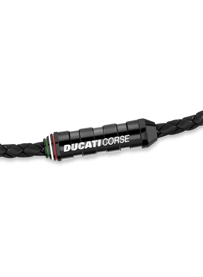 Ducati Corse Ducati Dinamica Black Bracelet For MenDTAGB2137212