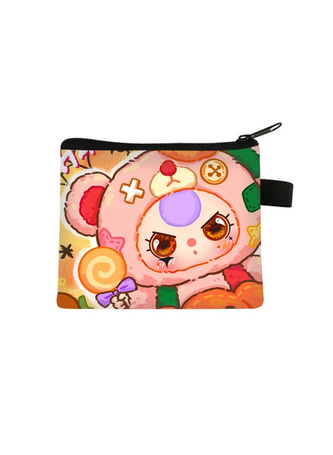 Three-year-old Children's Coin Purse, Short Portable Storage Key Card Holder, Cute Mini Wallet Hot