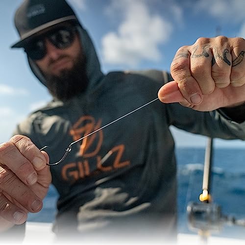 HI-SEAS 100% Fluorocarbon Fishing Leader, 50 lb, Clear, 25 yd - Image 3