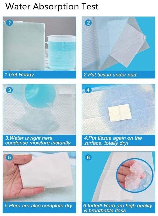 Generic 33x45CM Baby Disposable Underpad Soft Breathable Leak Proof Newborn Pads Quick Absorb Non-Woven Fabric Baby Diapers  - Image 3