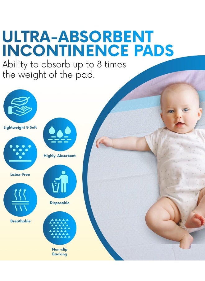 Generic 33x45CM Baby Disposable Underpad Soft Breathable Leak Proof Newborn Pads Quick Absorb Non-Woven Fabric Baby Diapers  - Image 5
