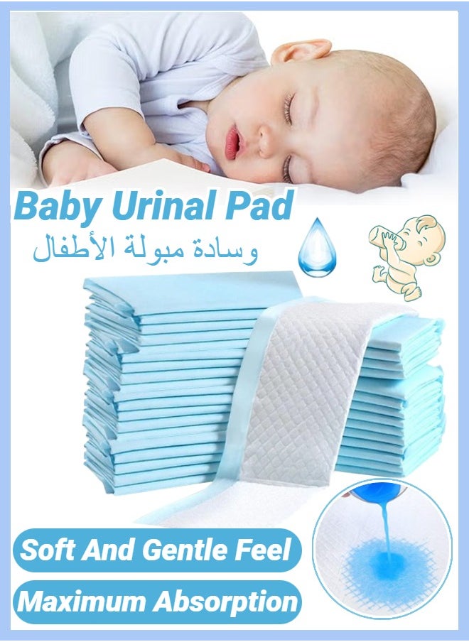 Generic 33x45CM Baby Disposable Underpad Soft Breathable Leak Proof Newborn Pads Quick Absorb Non-Woven Fabric Baby Diapers  - Image 1