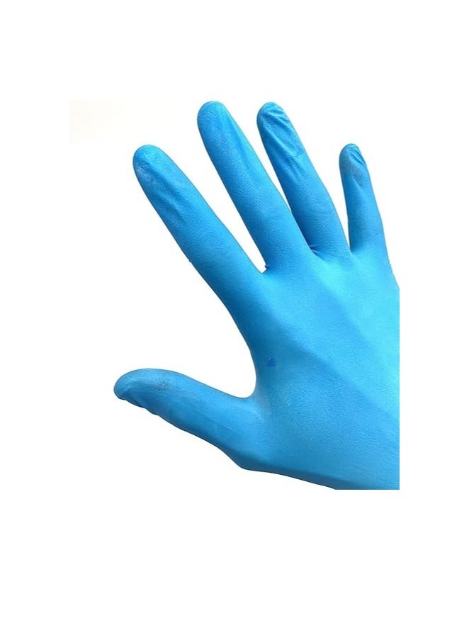 100 Blue Disposable Gloves - Image 3