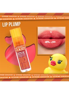 XNX Duck Plump Lip Plumping Lacquer, Fat Lip Oil Lip Glaze, Glitter Shine Primer Lip Clear Plumping Lip Gloss, High Pigment No Sticky Lip Gloss, Lip Plumper Gloss Make Lips Fuller  - Image 2