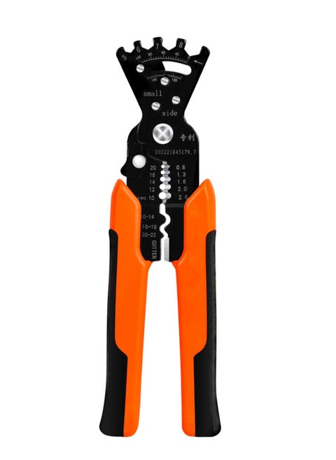 Wire Stripper, Multifunctional Cable Stripper, Wire Cutter, Wire Crimper, Professional Automatic Wire Stripping Pliers Tool for Wire Stripping/ Cutting/ Crimping/ Winding, Wrench Tool