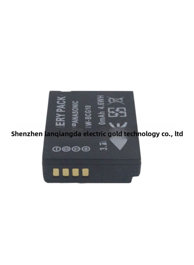 DMW-BCG10E/GK Battery For Panasonic ZS20 ZS1 ZS3 ZS5 ZS7 ZS8 ZS10-Standard Capacity:1250mAh
