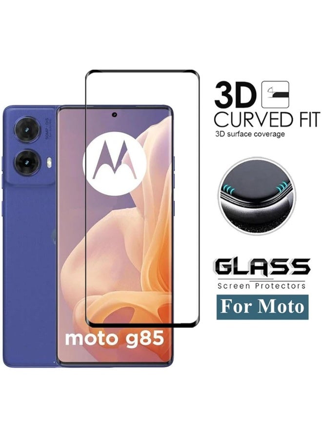 DUSALA 2 packs for Motorola G85 5g screen protector, HD hardness scratch-proof bubble-free and easy to install tempered glass screen protector - Image 3