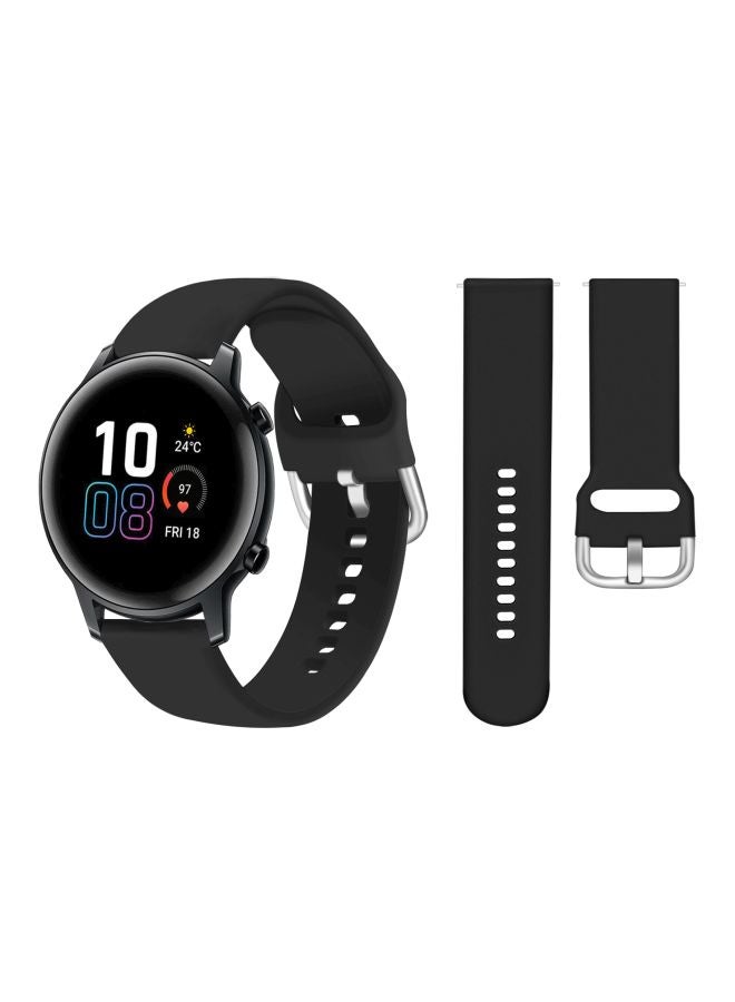 Perfii Replacement Band For Honor MagicWatch 2 42mm Black - Image 2