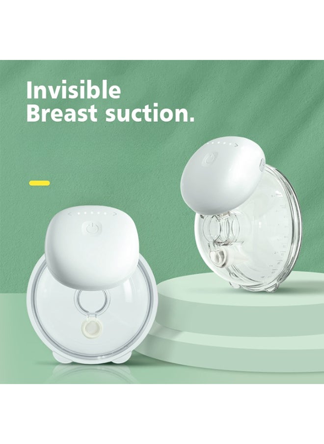 kiddoz Electric Breast Pump - White, Silicone + Pp, 1200Mah Li-Ion Battery, 180Ml Capacity, 200G Lightweight  - Image 2