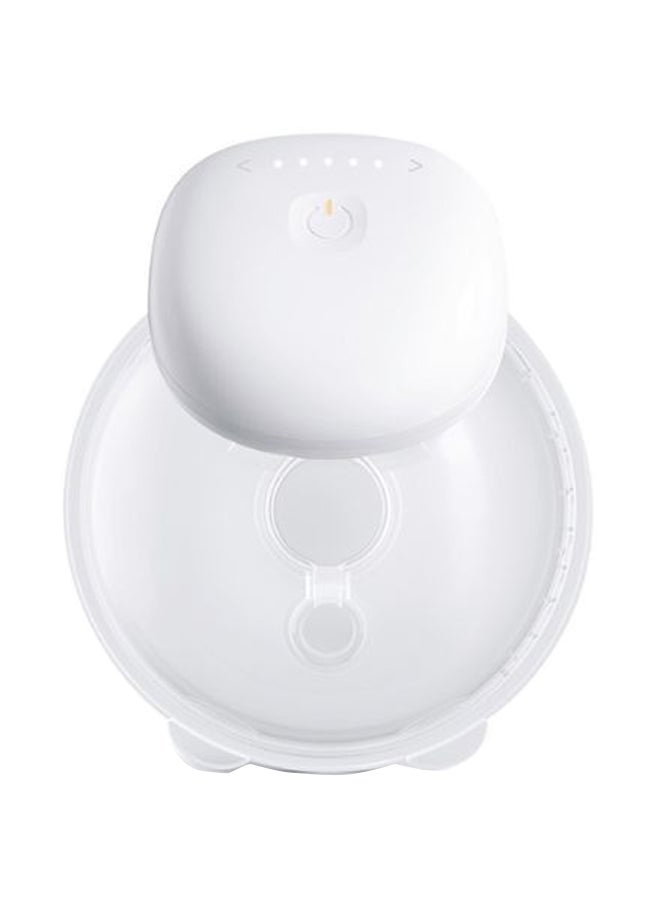 kiddoz Electric Breast Pump - White, Silicone + Pp, 1200Mah Li-Ion Battery, 180Ml Capacity, 200G Lightweight  - Image 1