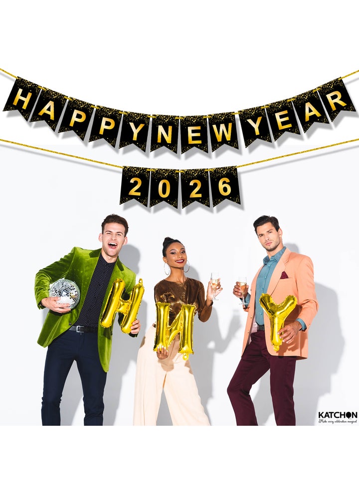 Buy KATCHON KatchOn Happy New Year Banner - Large 10 Feet Online | 15 ...