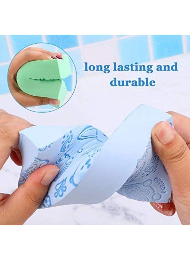 3pcs Ultra Soft Exfoliating Sponge，Magic Sponge for Skin, Skin Exfoliator for Body Dead Skin，Bath Sponge for Kids and Adult Shower,Dead PVA Skin Sponge Remover for Bathroom Body Cleansing Supplies - Image 3