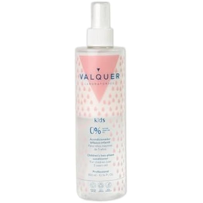 Valquer Laboratorios VALQUER PROFESIONAL TWO-PHASE CONDITIONER FOR CHILDREN EXTRA MILD NOURISHES THE HAIR OF CHILDREN FROM 3 YEARS - 300 ML - Image 1