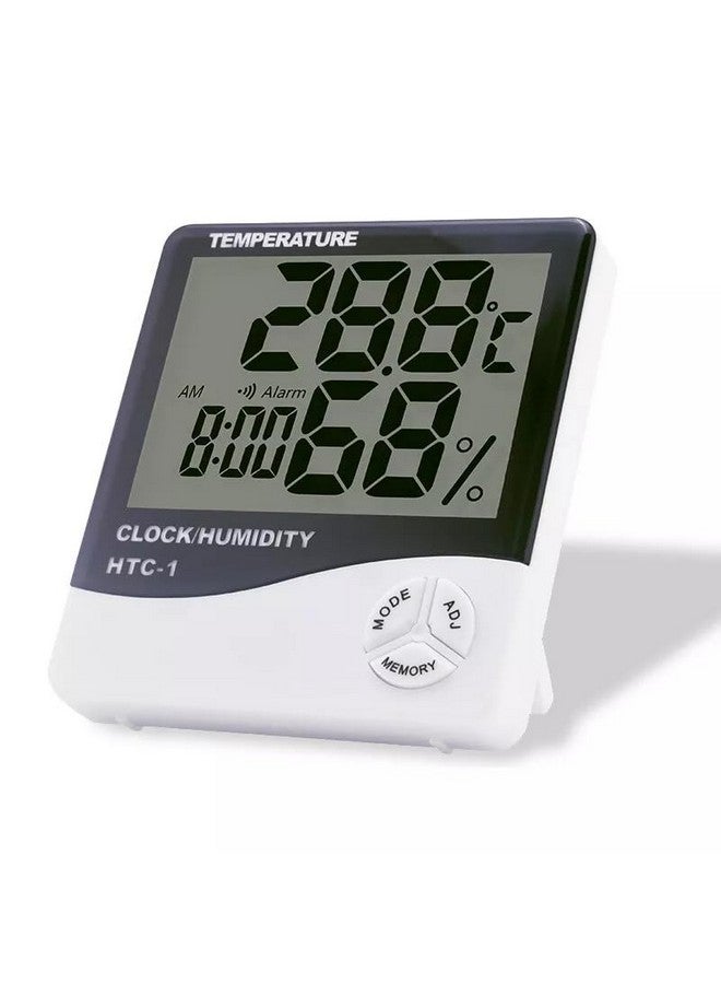 ASTOUND KGF-V Big LCD Temperature Humidity Time Display Meter - Image 1