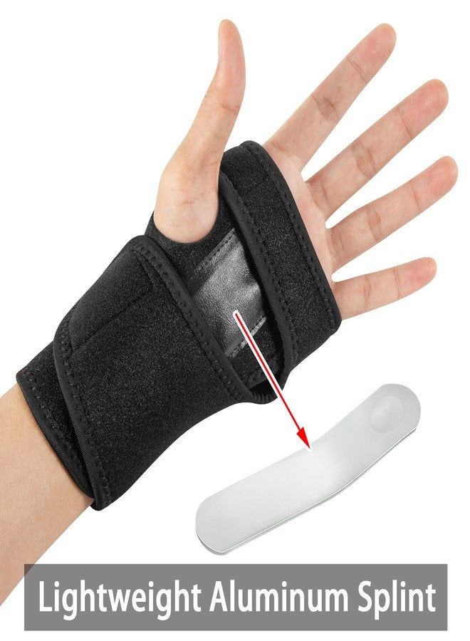 suoundey Wrist Brace for Carpal Tunnel, Adjustable Wrist Support Brace with Wrist Splint for Wrist Pain, Sprain, Sports Injuries, Joint Instability (Left Hand) - Image 3
