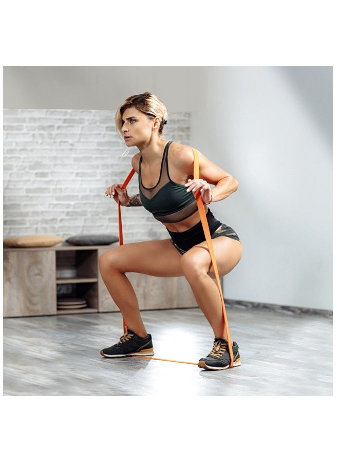 Generic - Exercise fitness yoga resistance band elastic band tension - Image 1