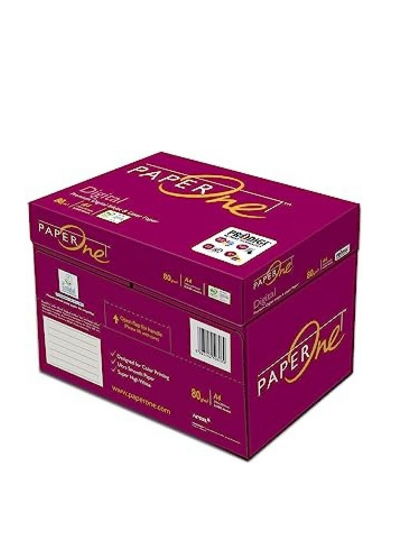 ورق واحد 80 جرام A4 (500 ورقة)