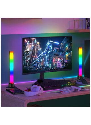 LED Light Bar RGB Lamp, Smart Lighting Tower Starter Kit with Remote for PC, TV, Gaming Room, and Computer - Customizable Smart Lighting for Ambiance and Gaming Setup - pzsku/Z05D63FCFC12E0AAE623AZ/45/_/1734454707/01f43d86-56c6-4ec6-9fb9-36237767228a