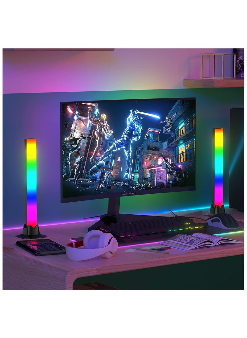 Generic LED Light Bar RGB Lamp, Smart Lighting Tower Starter Kit with Remote for PC, TV, Gaming Room, and Computer - Customizable Smart Lighting for Ambiance and Gaming Setup  - Image 1