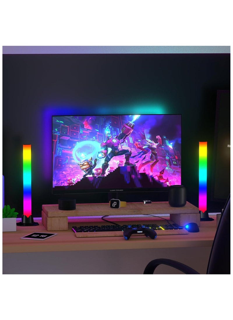 Generic LED Light Bar RGB Lamp, Smart Lighting Tower Starter Kit with Remote for PC, TV, Gaming Room, and Computer - Customizable Smart Lighting for Ambiance and Gaming Setup  - Image 3