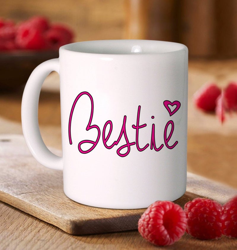 TIED RIBBONS TIED RIBBONS Valentine Gift for Best Friend Girls Boys Girlfriend Boyfriend Husband Wife Men Women - Special Printed Coffee Mug Cup with Teddy Bear Combo - Image 3