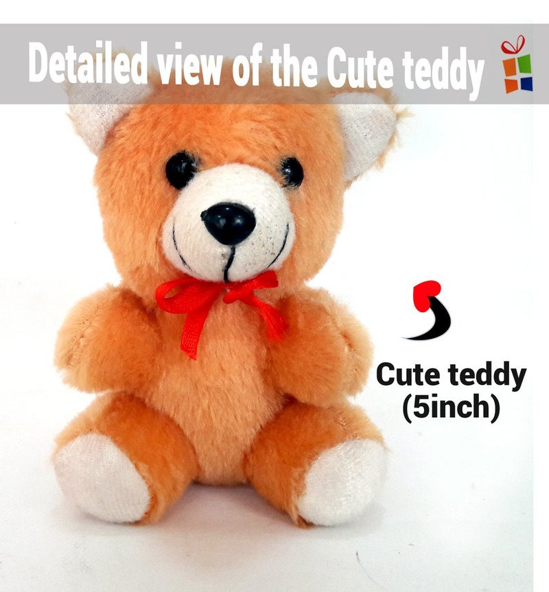TIED RIBBONS TIED RIBBONS Valentine Gift for Best Friend Girls Boys Girlfriend Boyfriend Husband Wife Men Women - Special Printed Coffee Mug Cup with Teddy Bear Combo - Image 4