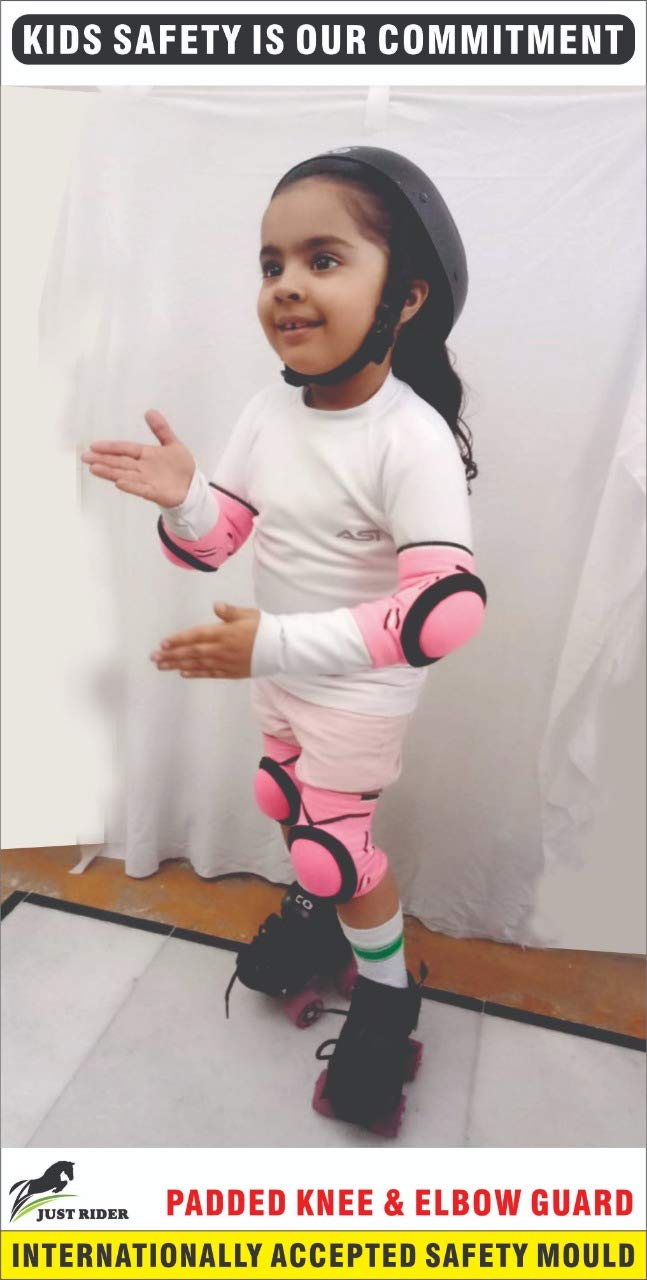 JUST RIDER Skating Kit for Kids (Red, Small- 5-10 Year) - Image 2