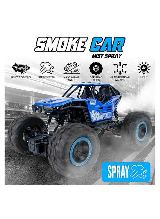 حديقة الألعاب سيارة تحكم عن بعد رباعية العجلات مع مؤثر رش – سيارة استعراضية 360 درجة بأضواء وأصوات وتأثير بخار - Image 2