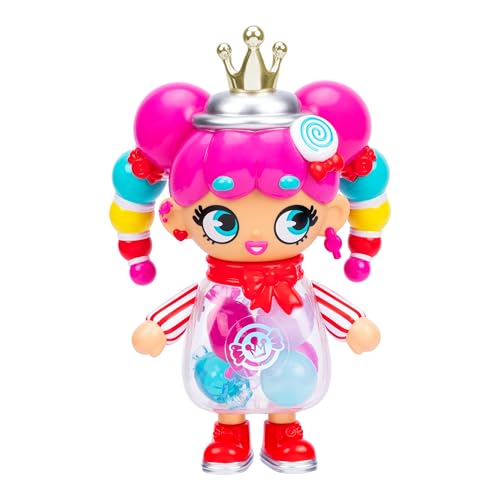 Moose Toys Deluxe Kween of Suga 11 Mega Size Figure 11 with Deluxe Finishes Cool Candy Shaker Fillings 250 Larger Than Regular Sized Kweenies Includes Display Case Collector Card - Image 1
