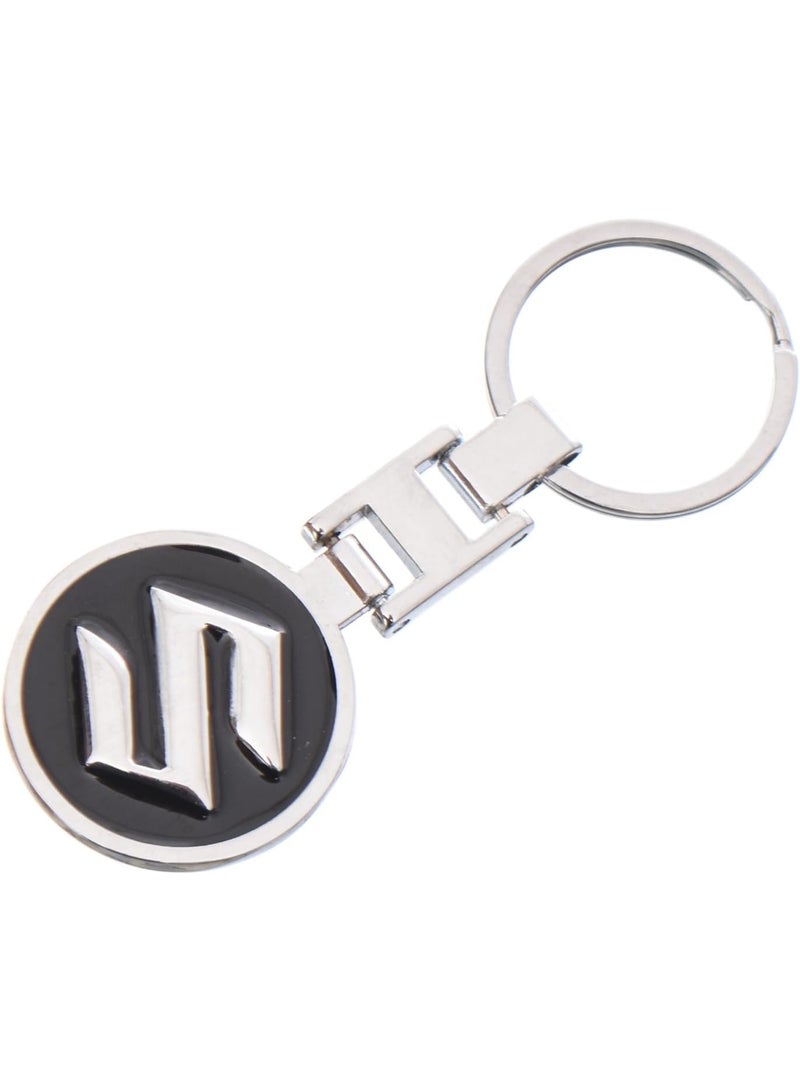 Suzuki Nickel-plated car keychain with a double-sided logo; suitable for car, motorcycle, and household keys – compatible with Suzuki. - Image 2