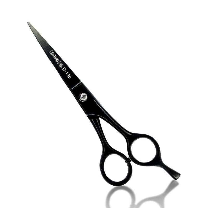 DANIAL Razor-Cut Barber Scissors - Premium Stainless Steel Hair Cutting Shears (6.5") - Image 1