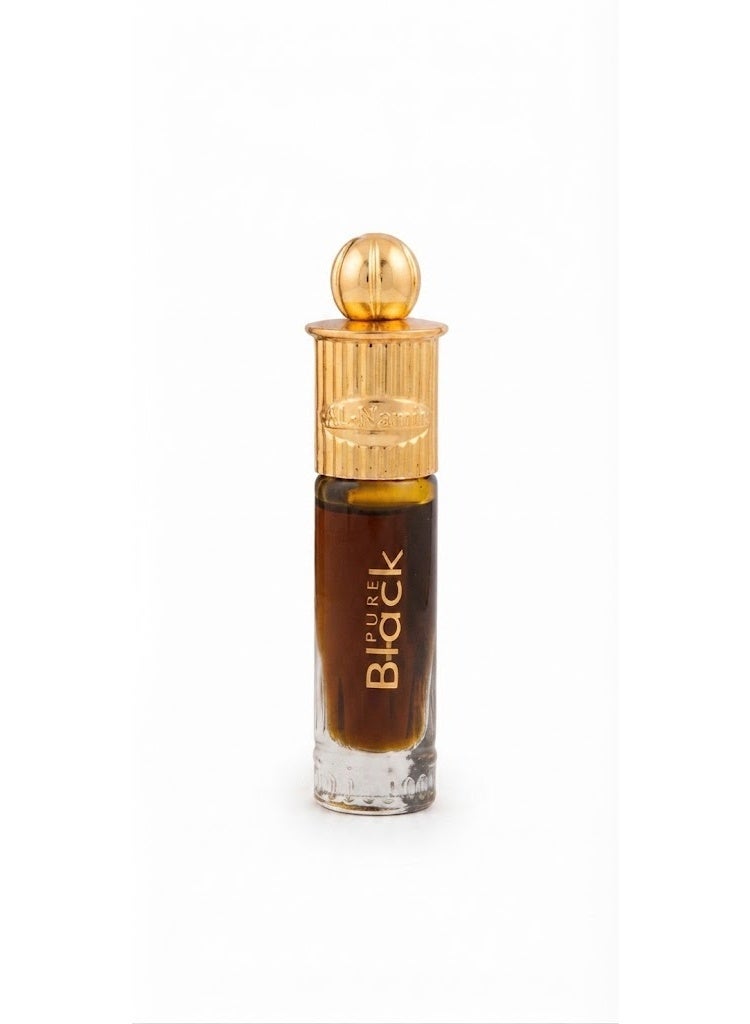 Al Nuaim Al-Nuaim Pure Black Attar Roll On Perfume Oil 6ml | Alcohol Free Concentrated Ittar for Men & Women | Long Lasting Premium Arabic Oriental Woody Fragrance | Pocket Size Roll-On Attar - Image 2