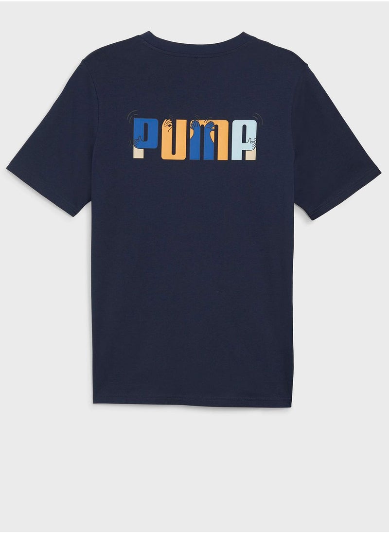 PUMA - Graphics Feel Good T-Shirt - Image 1