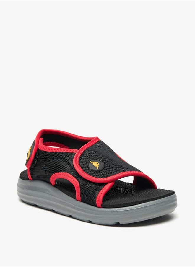 Kappa Boys' Logo Detail Sandals with Back Strap Closure  - Image 1
