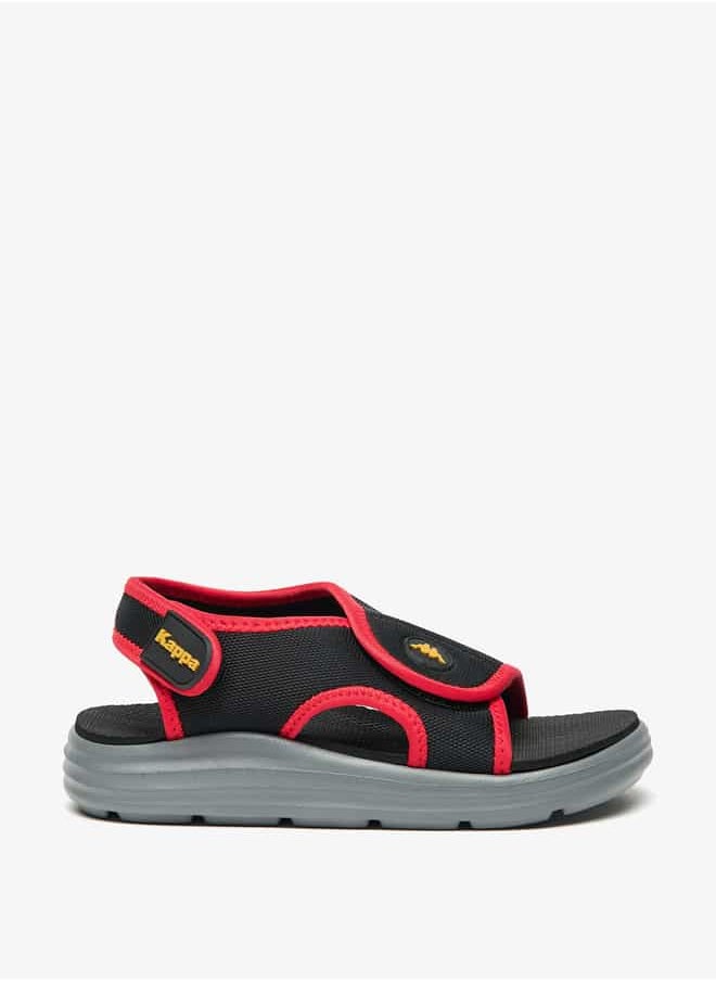 Kappa Boys' Logo Detail Sandals with Back Strap Closure  - Image 3