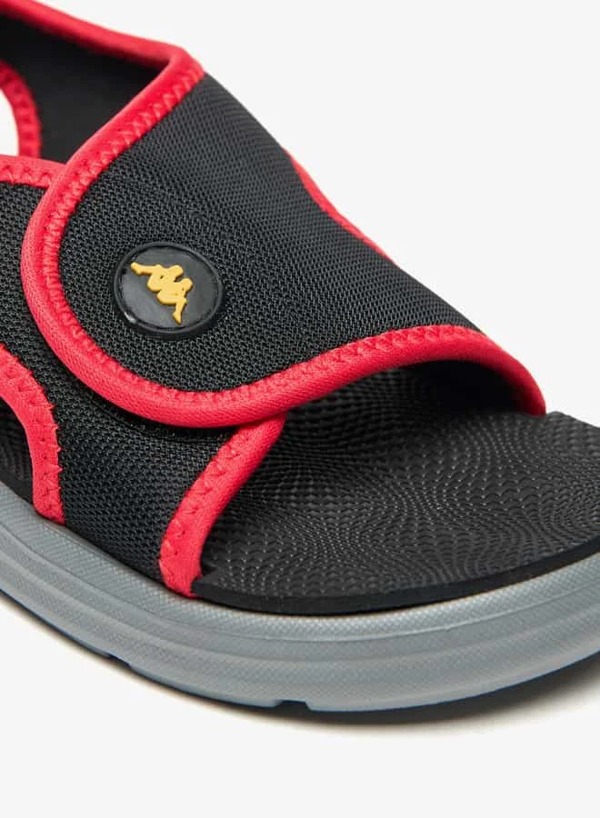 كابا Boys' Logo Detail Sandals with Back Strap Closure