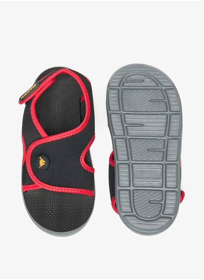 Kappa Boys' Logo Detail Sandals with Back Strap Closure  - Image 4