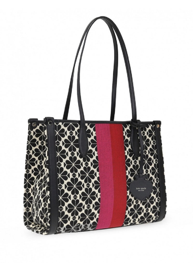 كيت سبيد حقيبة كيت سبيد فلاور جاكار هارتس ماركت متوسطة الحجم - Image 3