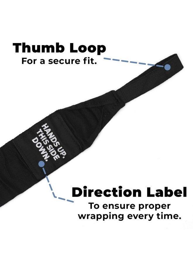 Gold BJJ - Boxing Hand Wraps Extra Long Mexican Style 200" Handwraps For Boxers, Kickboxing, Muay Thai, And Mma - Image 1