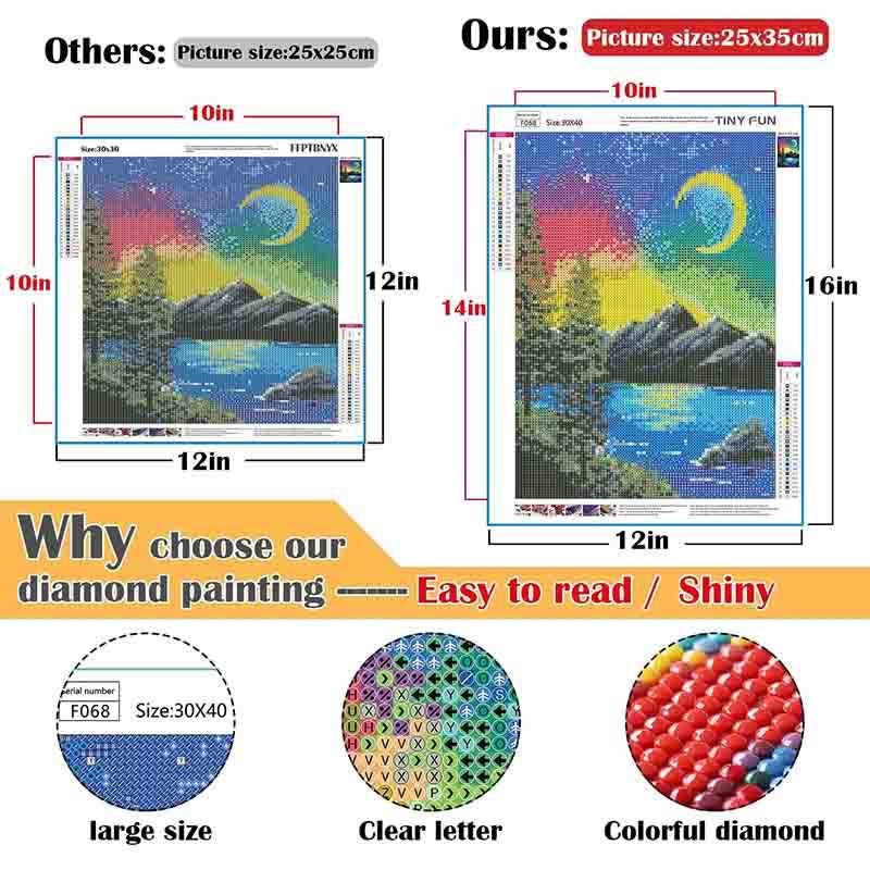 Product 5D Diamond Painting Landscape Movie Decoration Combination Diy Full Diamond Masonry Painting Cross Stitch - Image 4
