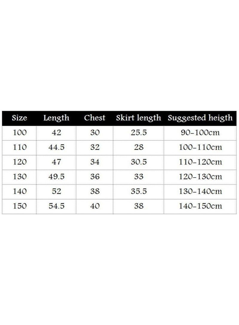 general Stitch Girl Short Sleeve Pleated Skirt Bag Kit Kids Kit Cute Print Summer Cute Outfit - Image 2