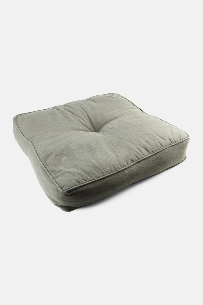 Muy Mucho Floor Cushion With Handle 50 H x 50 L x 10 W cm, Grey - Image 2
