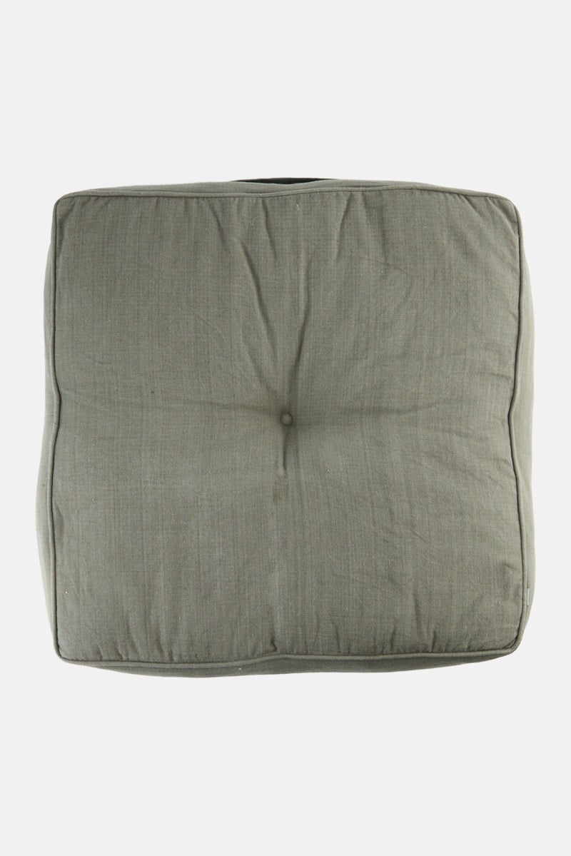 Muy Mucho Floor Cushion With Handle 50 H x 50 L x 10 W cm, Grey - Image 1